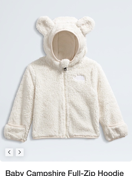 The North Face Other - North face Campshire Sherpa Baby Hoodie with Bear Ears